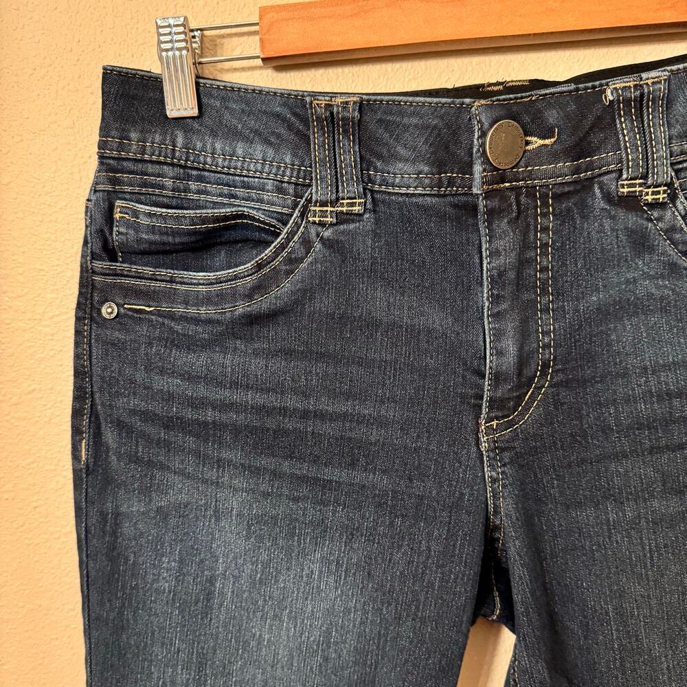 Democracy Women's Skinny Jeans Size 10 Dark Wash Ab Technology Stretch Denim - Picture 4 of 10